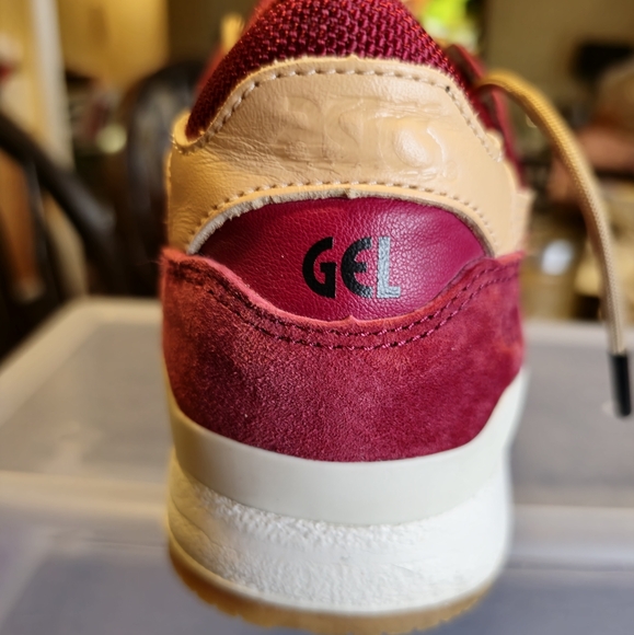 ACICS GEL-LYTE 3  RED SUEDE - Picture 5 of 14